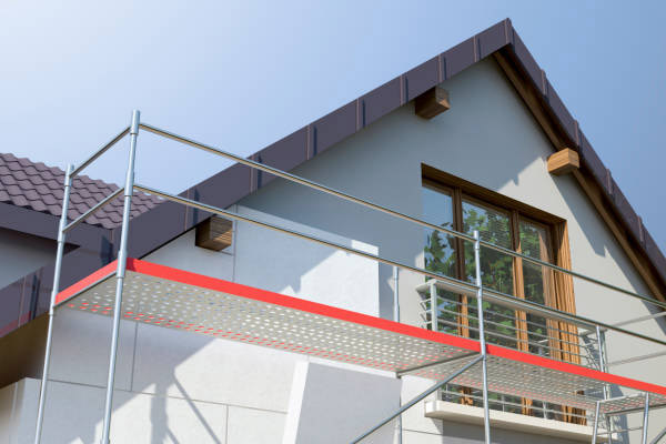 Ravalement de façade et peinture de murs extérieurs